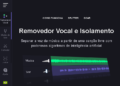 Aplicativo gratuito - remover o vocal | Imagem de capa do artigo do Pomelu: Aplicativo gratuito para remover O VOCAL DE MÚSICAS - Saiba como usar | Fonte: Página inicial do site do aplicativo online Aplicativo gratuito - remover o vocal